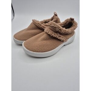 Oofos Women's Oocoozie Mule Slip On Comfort Recovery Shoe Sz 7 Fleece